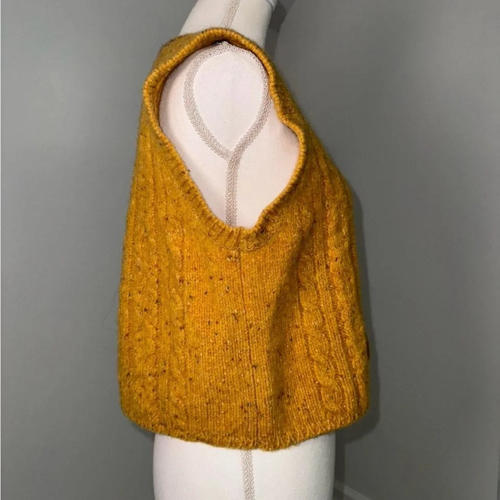 Vintage Abercrombie &‎ Fitch Reliable Outdoor Goods Cropped 100% Wool Vest Large